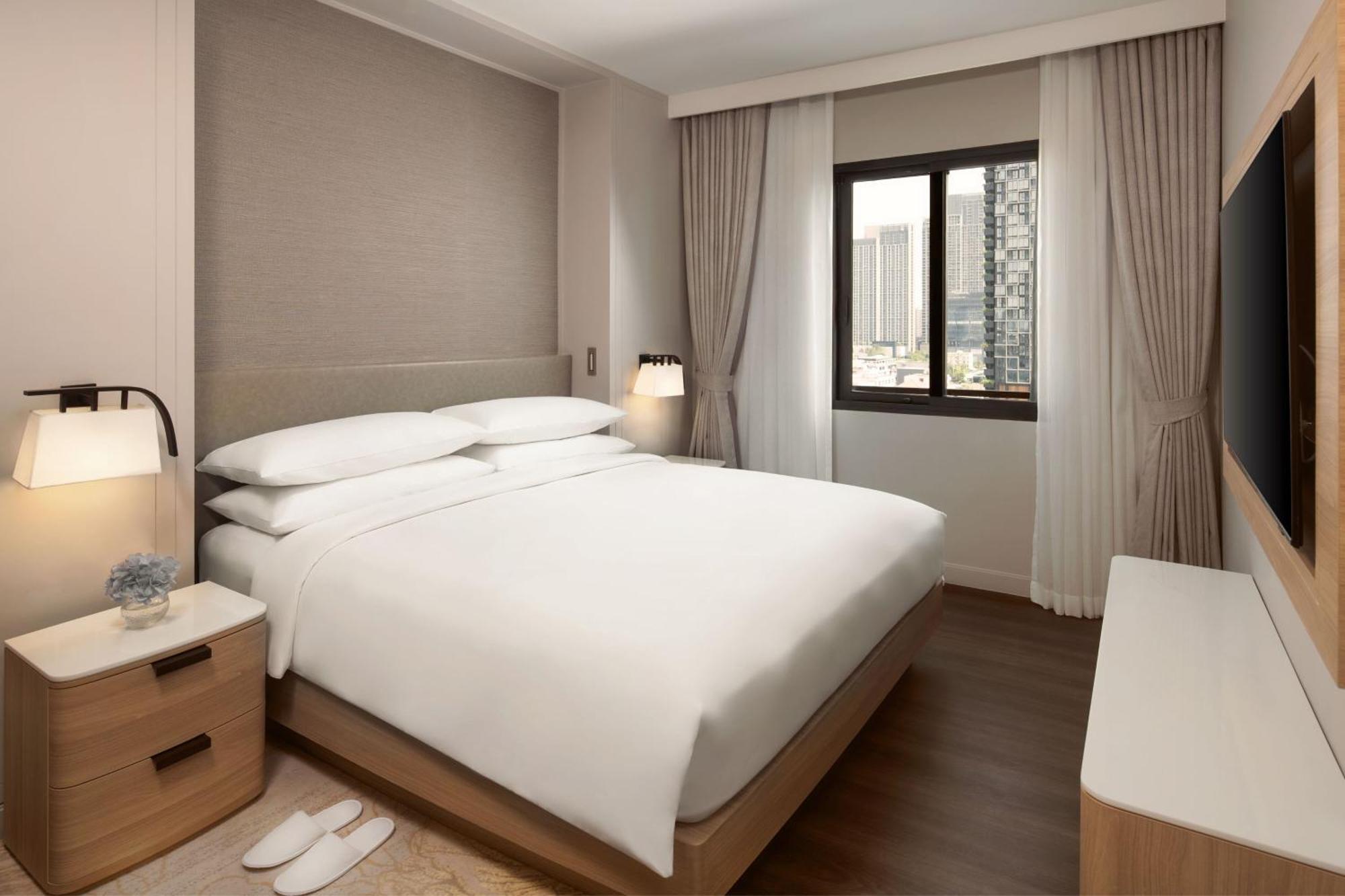 Marriott Executive Apartments Bangkok, Sukhumvit 101 Экстерьер фото